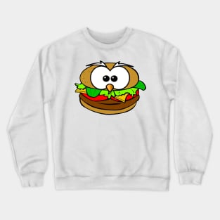 A good penguin burger Crewneck Sweatshirt